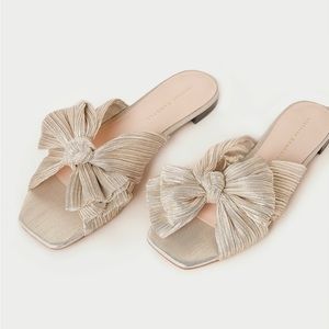 Loeffler Randall Daphne Platinum Sandal